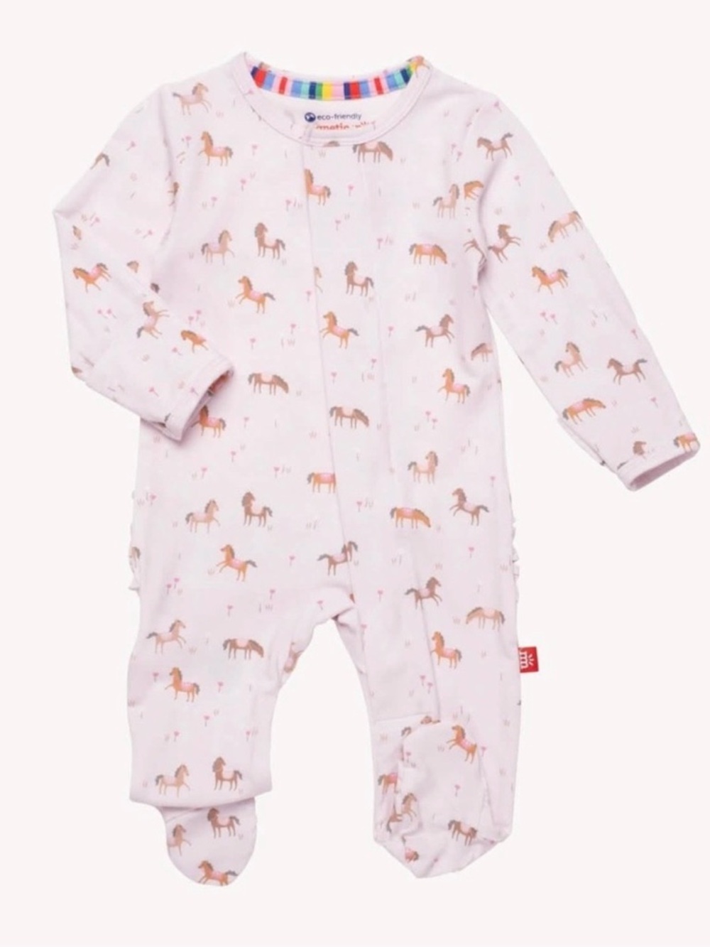 Magnetic Me Purple Reign Modal Pajamas, Size 6-9M (EUC)